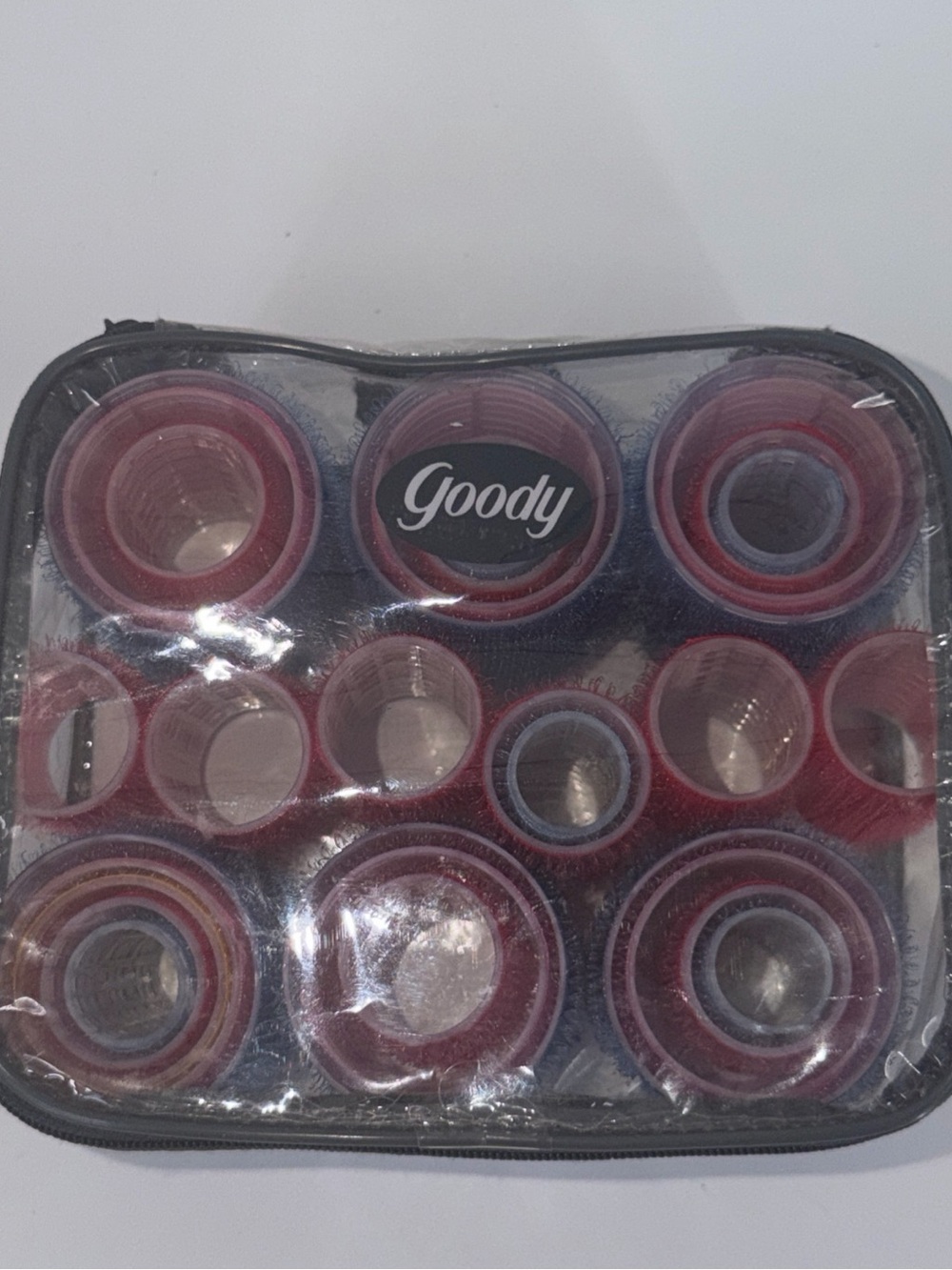 Goody Red Hair Roller Set - Multi-Size Styling Kit